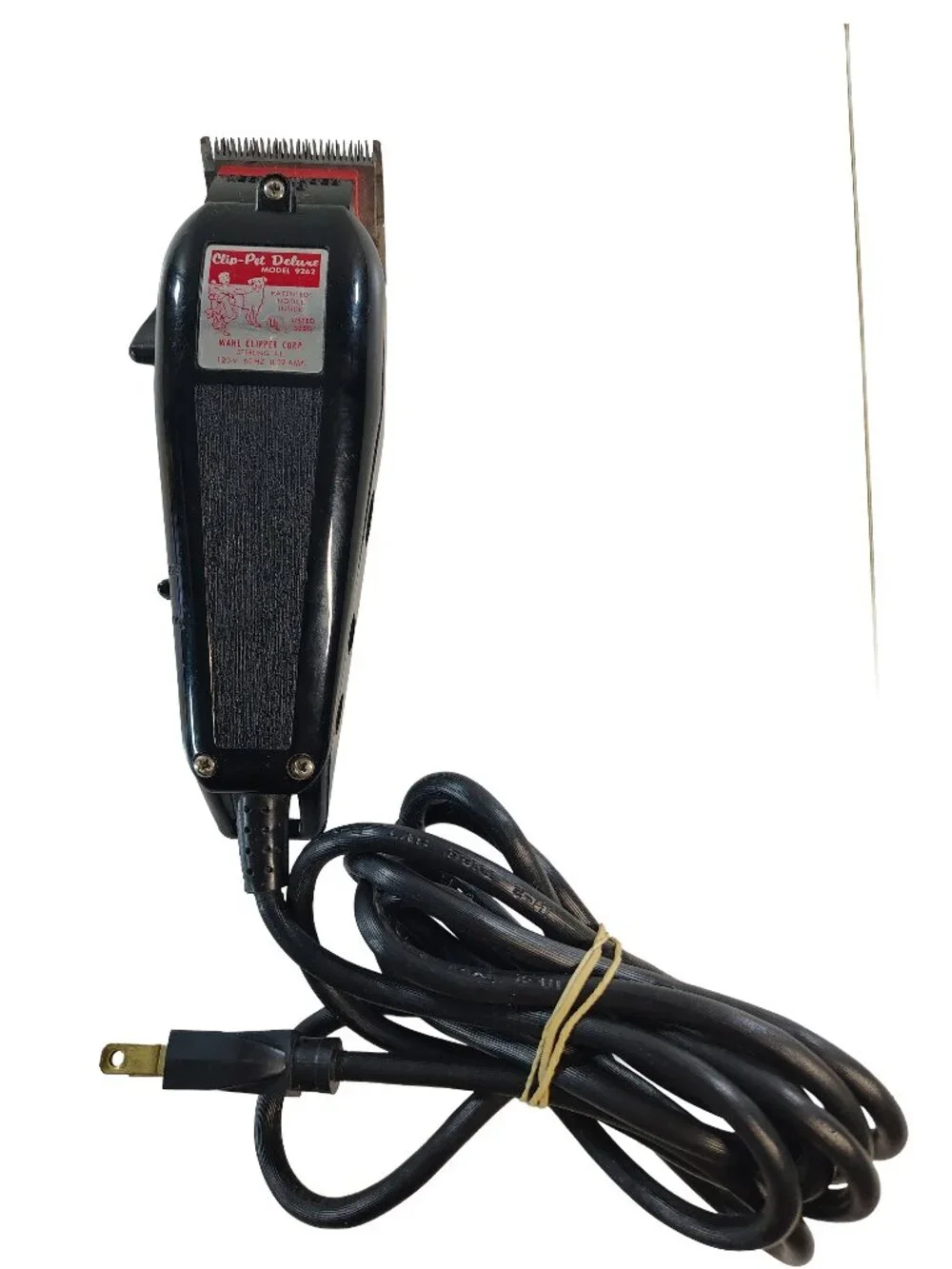 Vintage 90's Wahl Clip-Pet Deluxe Model 9262 Working, Tested & Cleaned!